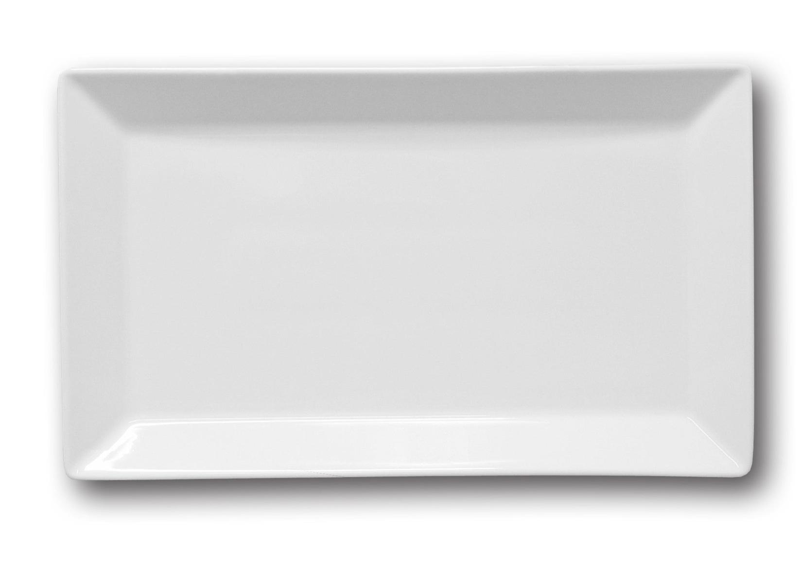 SATURNIA Oval Table, 29 x 17.5 cm, Beli