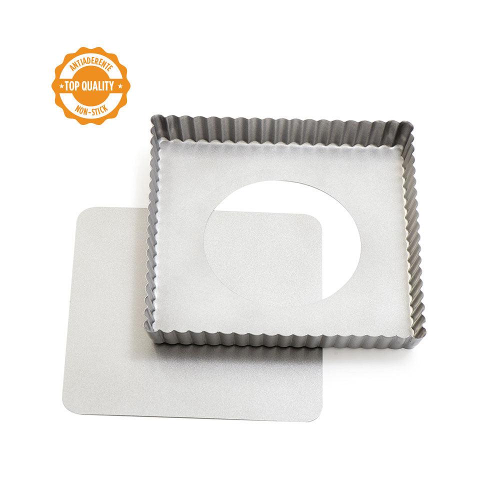 DECORA Kalup Kvadrat tart sa odvojivim dnom, Non stick