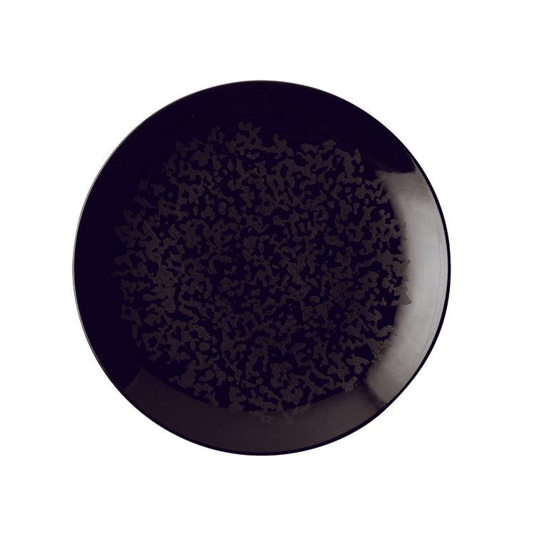 ARTHUR KRUPP Tanjir plitki Eclipse, Night porcelan, 27.5 cm, Crni