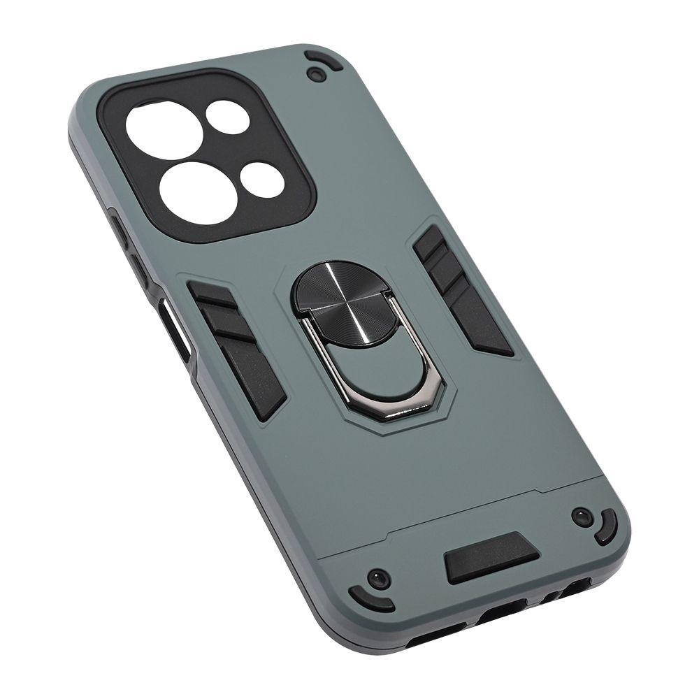 Maska za Xiaomi Redmi 15C 4G 173mm Hard Ring, Tamnosiva