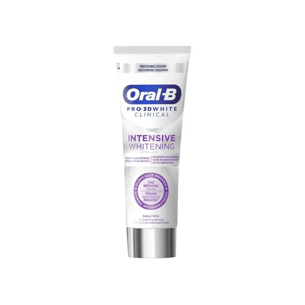 Oral-B Pasta za zube Pro 3D White Clinical Intensive Whitening, 75 ml