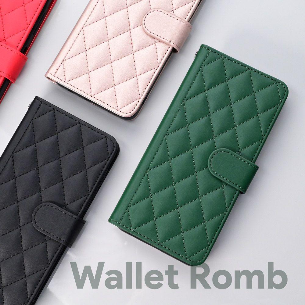 Maska za Samsung A556B Galaxy A55 5G Wallet Romb, Crvena