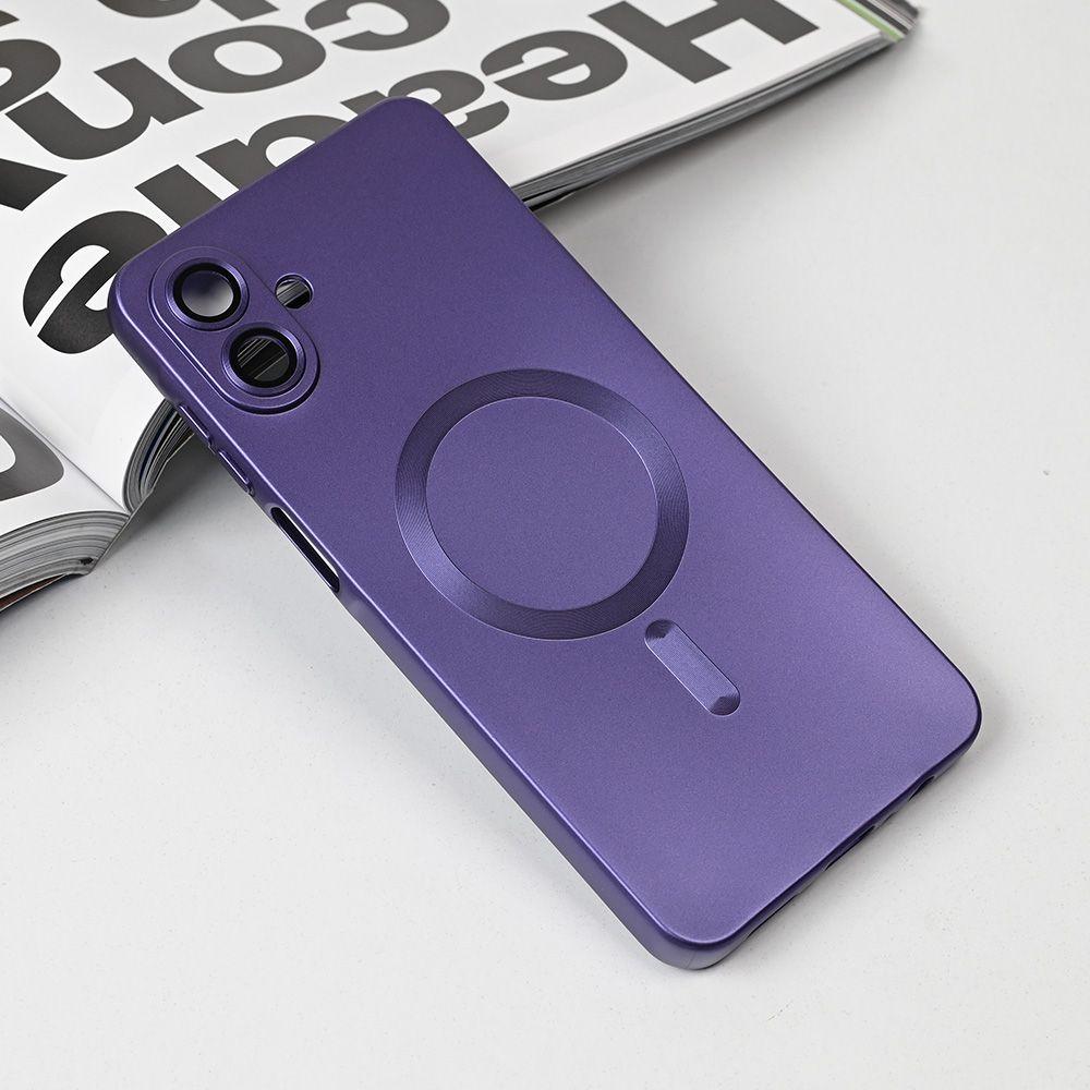 Maska za Samsung A075F Galaxy A07 Magsafe Chrome, Ljubičasta