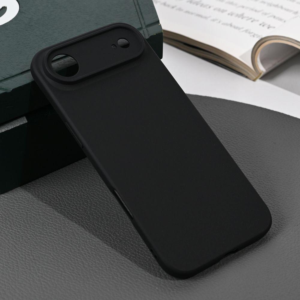Silikonska maska za iPhone 17 Air 6.6, Crna