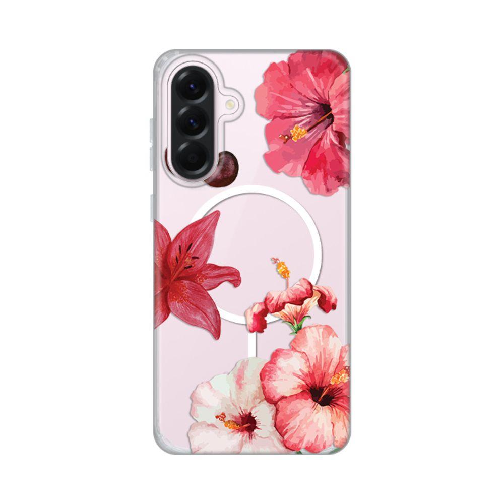 Maska za Samsung A366B Galaxy A36 Magsafe, Hibiscus