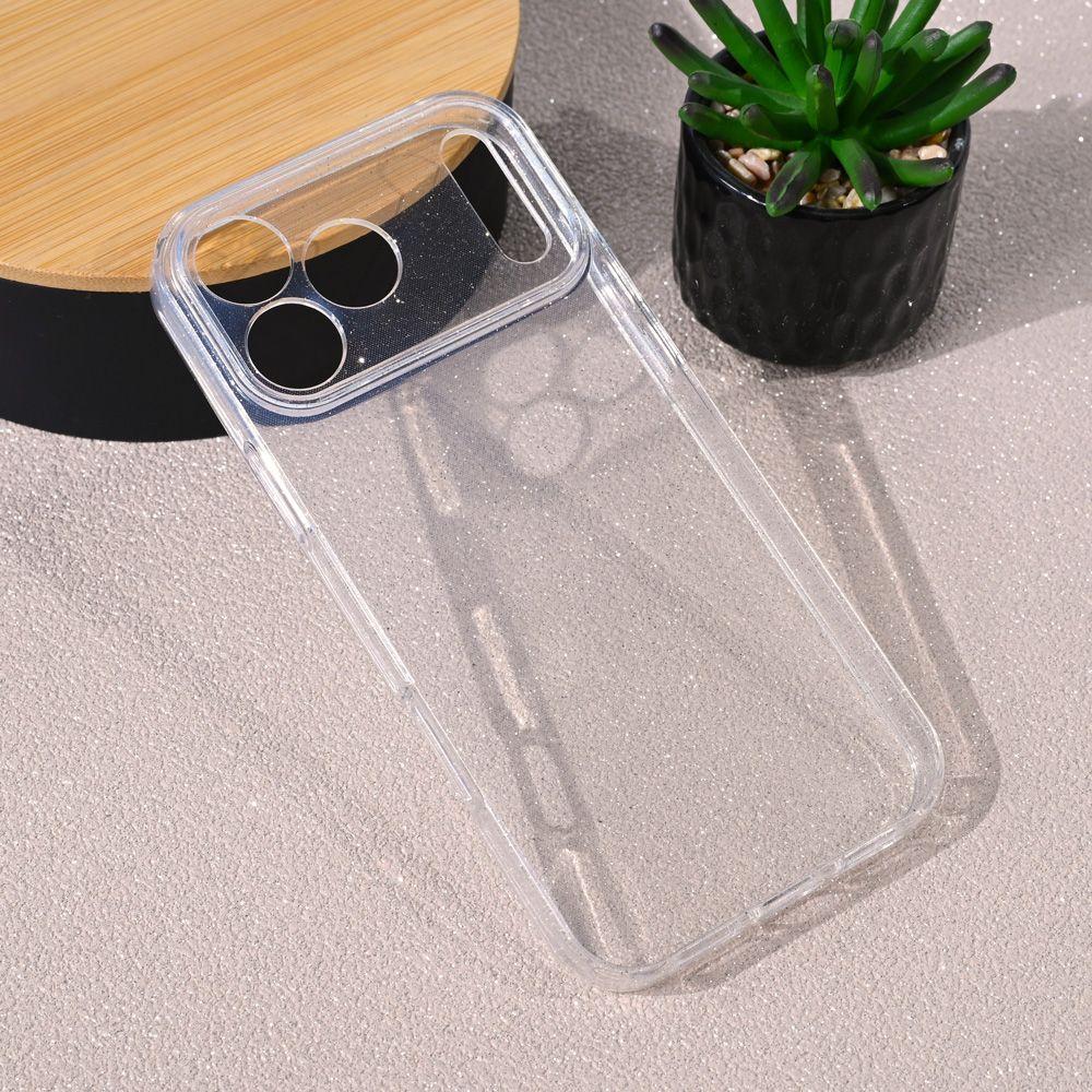 Maska za iPhone 17 Pro Max 6.9 Sparkle Dust, Providna