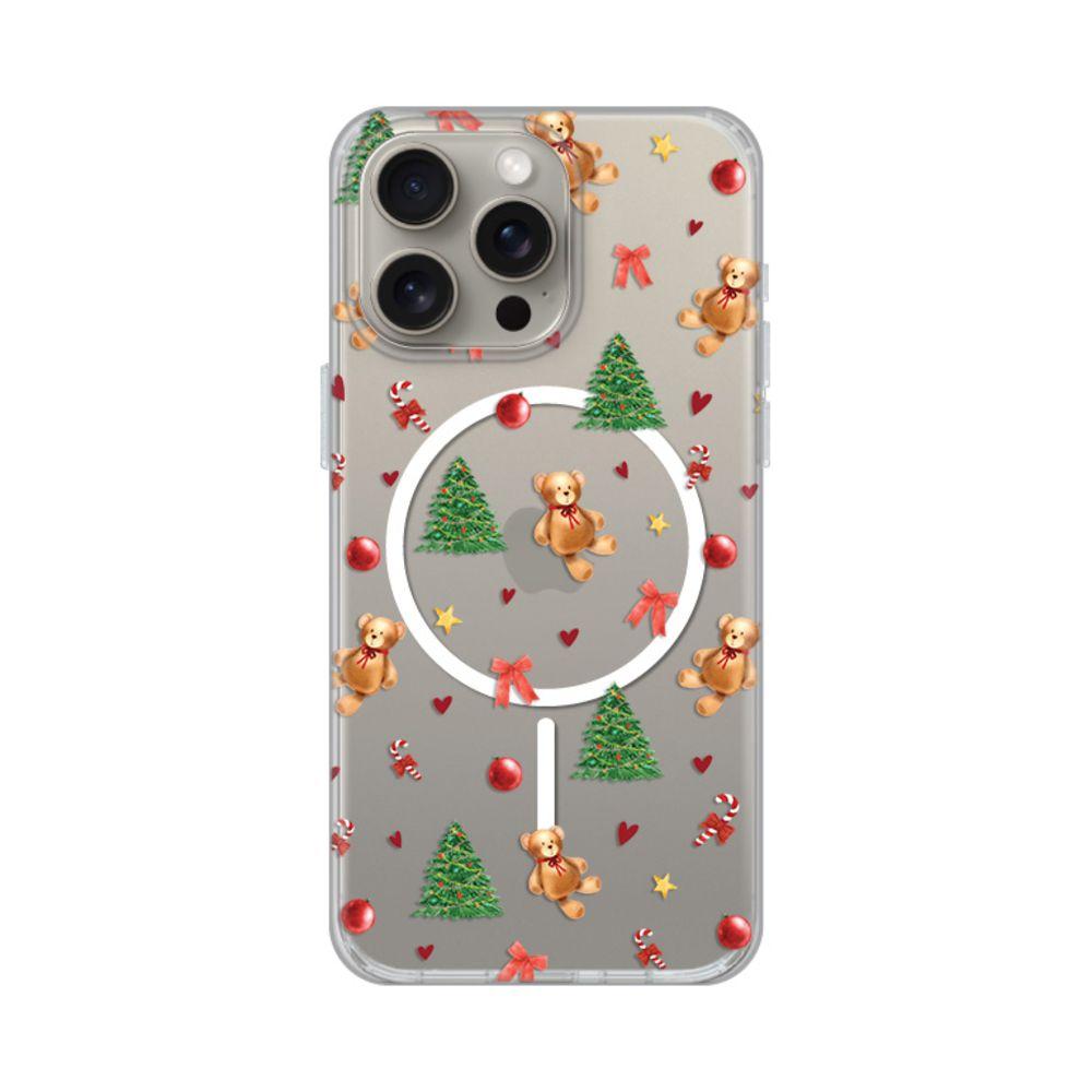 Maska za iPhone 15 Pro Max 6.7 Magsafe, Merry Bear