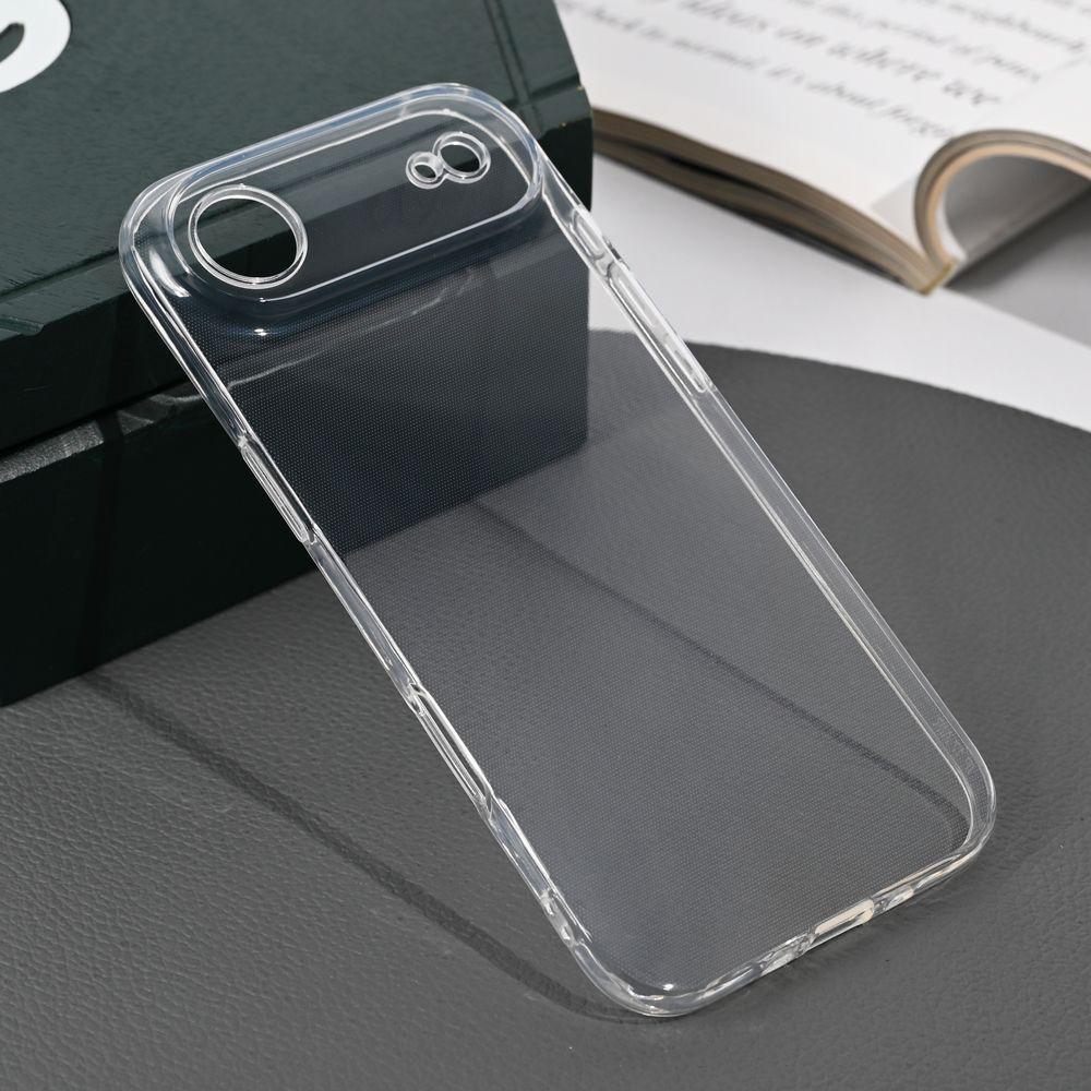 Silikonska maska za iPhone 17 Air 6.6, Providna