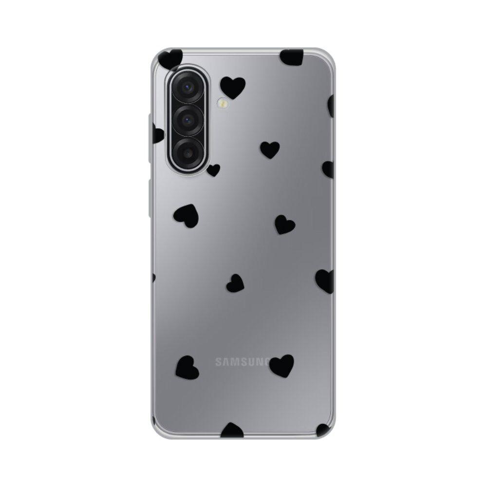 Silikonska maska za Samsung A175F Galaxy A17, Hearts