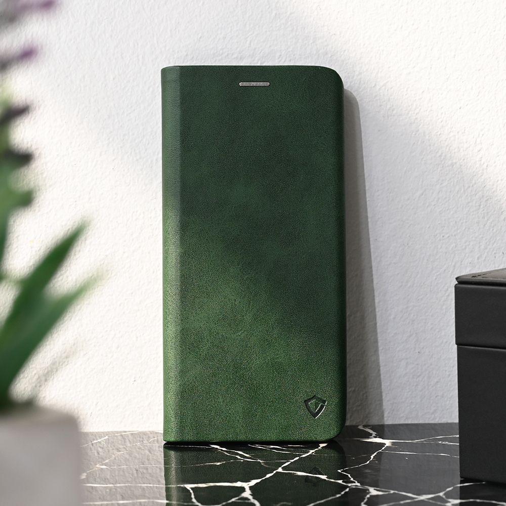 Teracell Maska za Samsung A165F/A175F Galaxy A16/A17 Teracell Elegant Flip, Tamnozelena