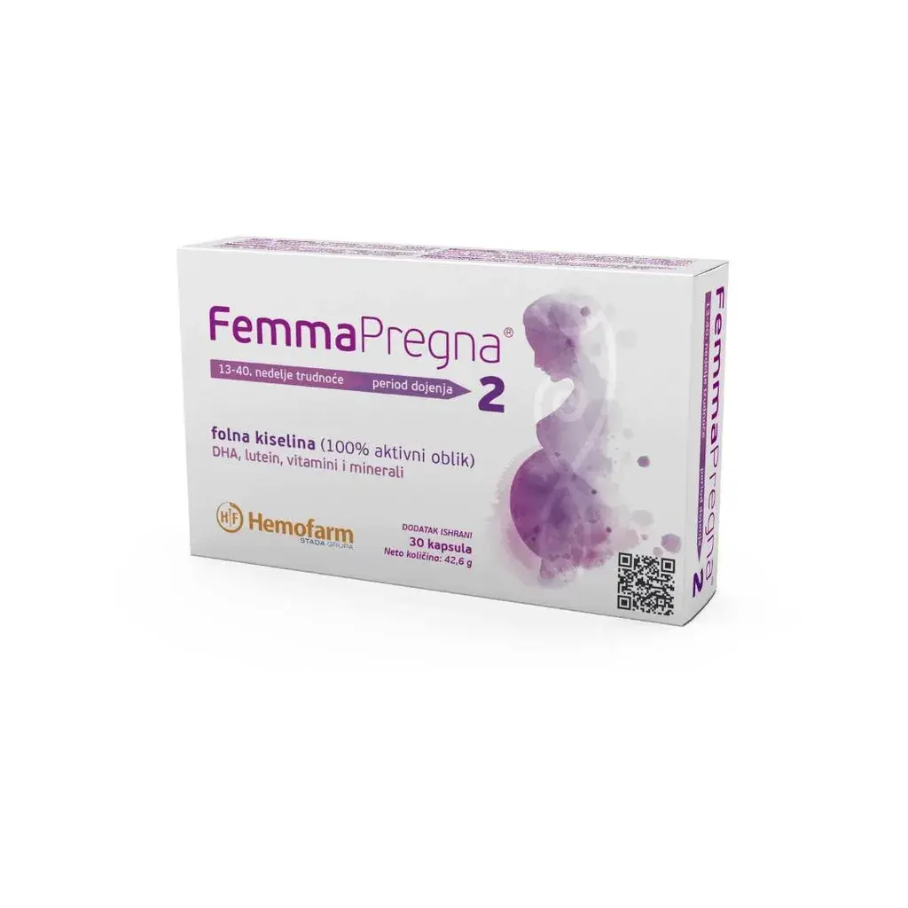 Hemofarm FemmaPregna 2, 30 kapsula