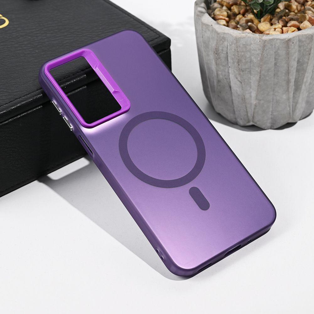 Maska za Samsung A175 Galaxy A17 Magsafe Clear, Ljubičasta