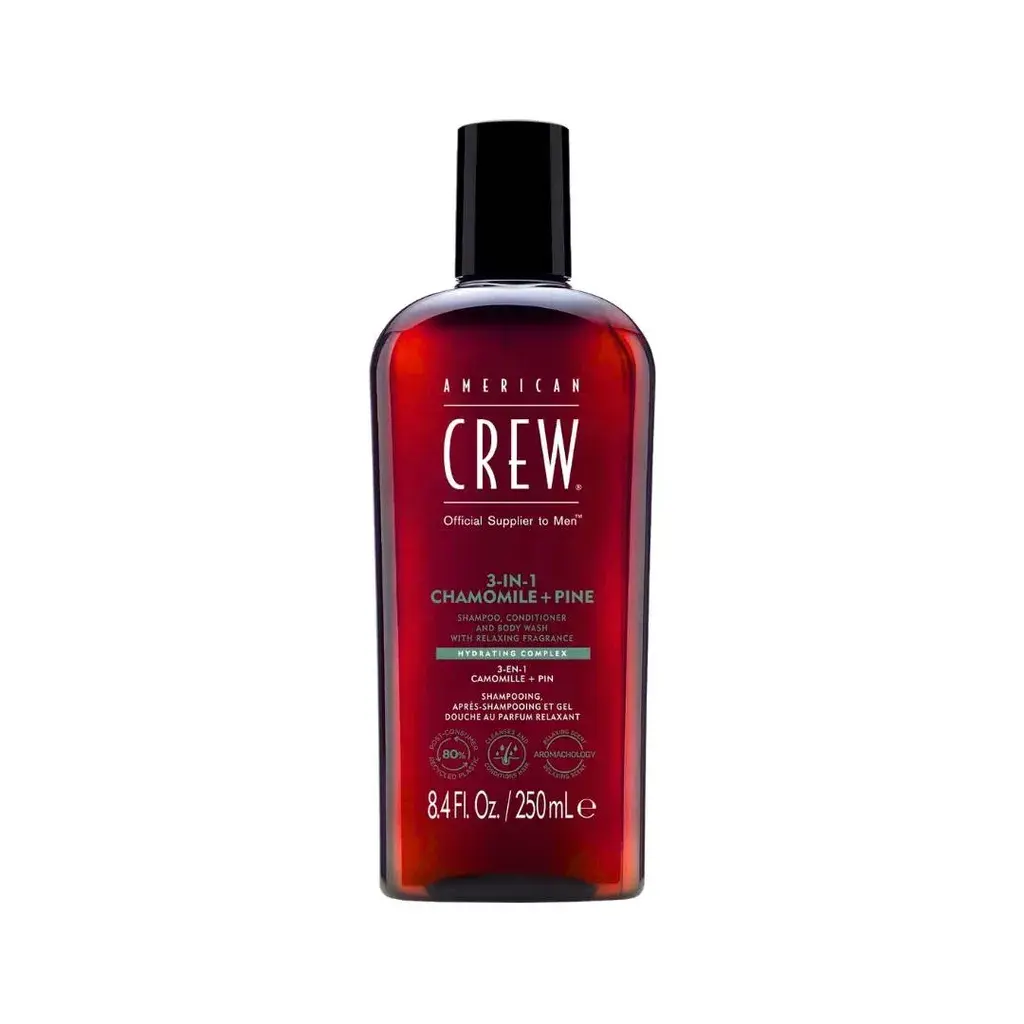 American Crew Šampon Relaxing 3u1, 250 ml