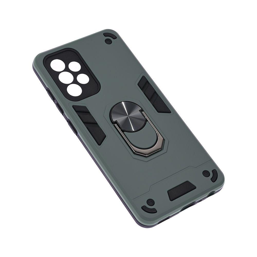 Maska za Samsung A525B Galaxy A52 5G Hard Ring, Tamnosiva