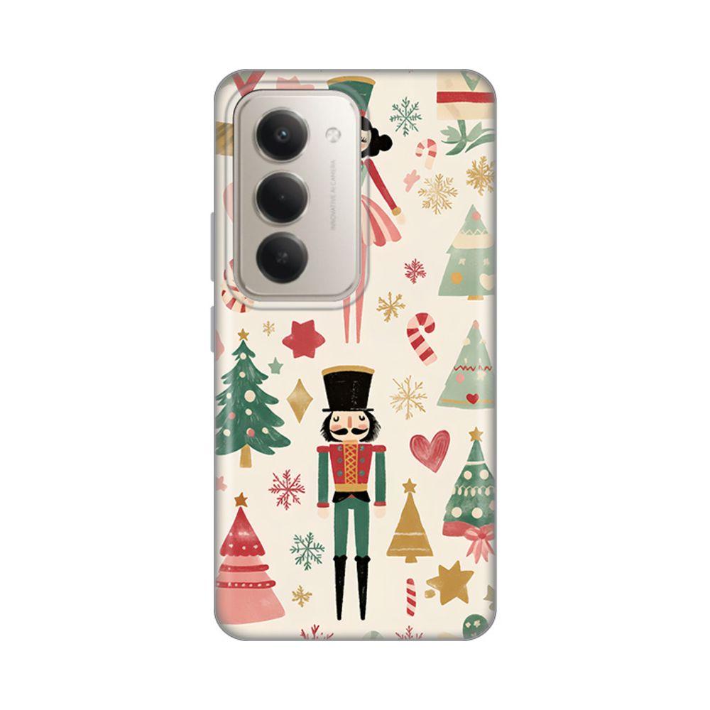 Silikonska maska za Xiaomi Redmi 15 4G, Vintage Christmas