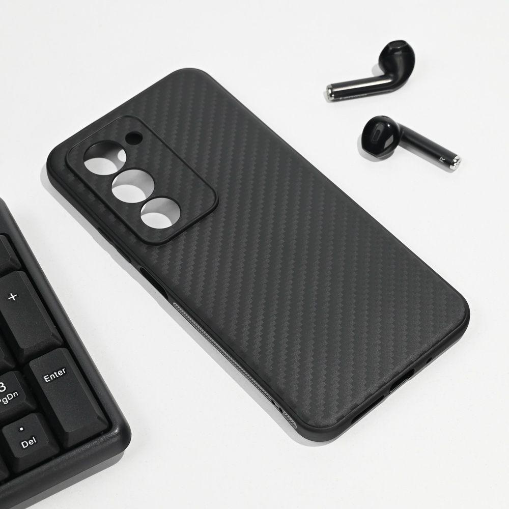 CARBON FIBER Maska za Xiaomi Redmi 15 4G EU 171mm Carbon Fiber, Crna