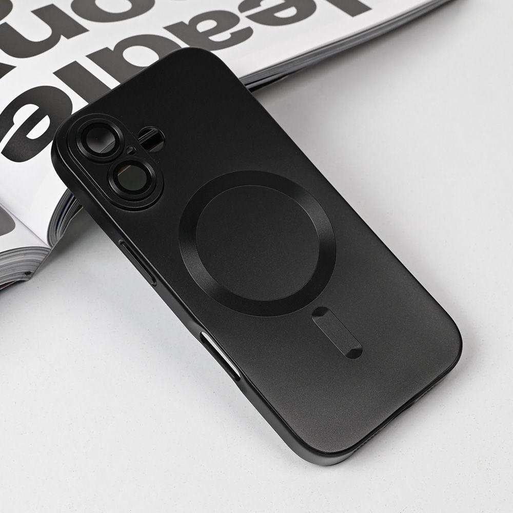 Maska za iPhone 17 6.3 Magsafe Chrome, Crna