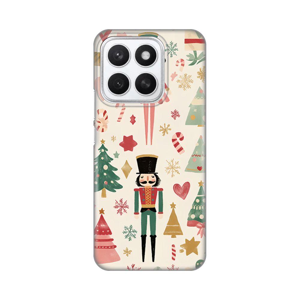 Silikonska maska za Honor X8c, Vintage Christmas
