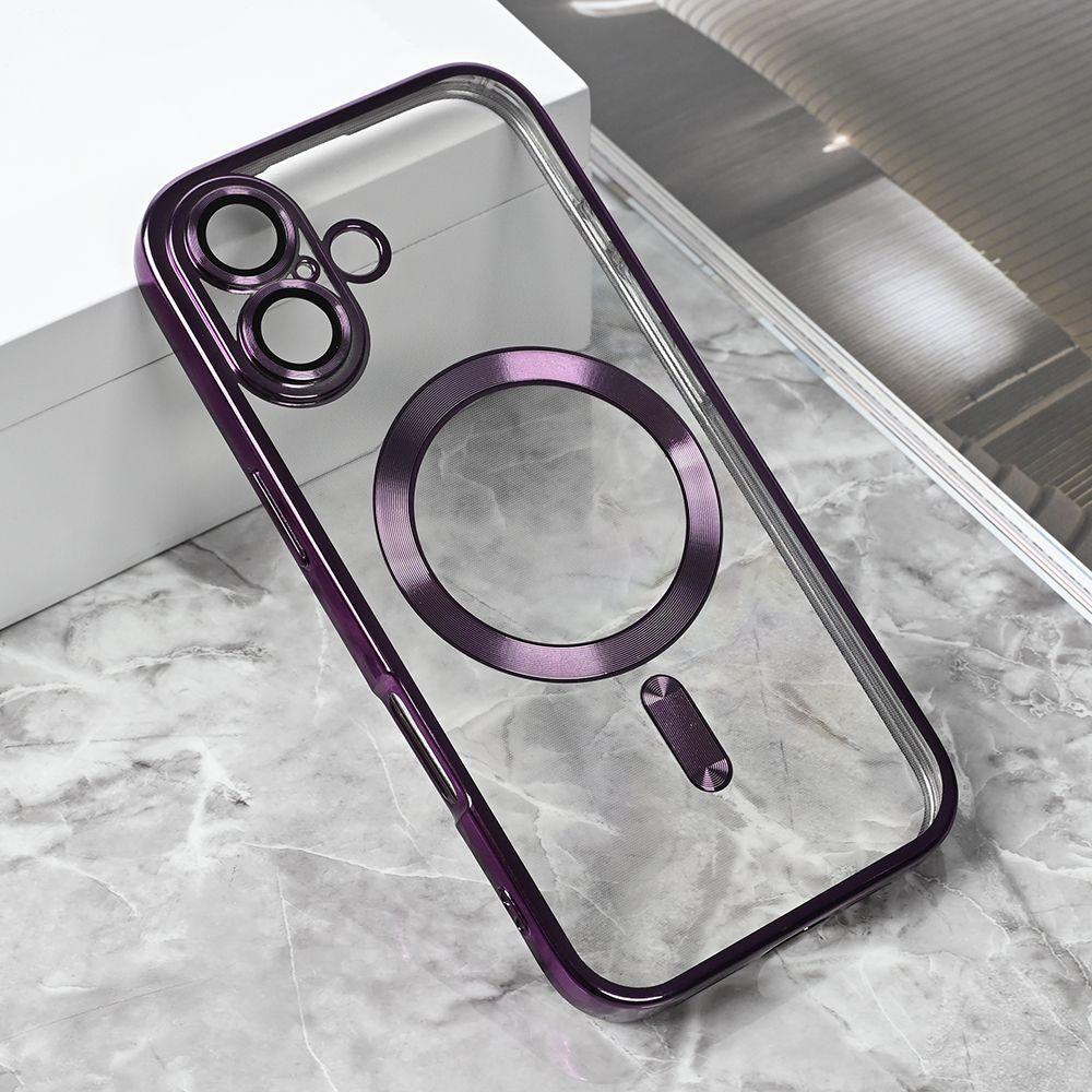 Maska za iPhone 17 6.3 Magsafe Lux, Ljubičasta