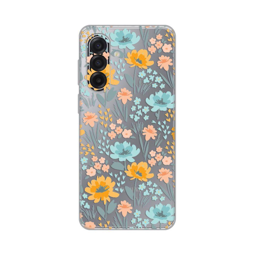 Silikonska maska za Samsung A175F Galaxy A17, Lovely Flowers