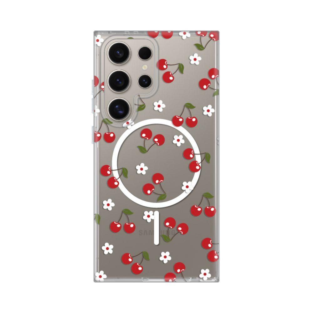 Maska za Samsung S918B Galaxy S23 Ultra Magsafe, Cute Cherries
