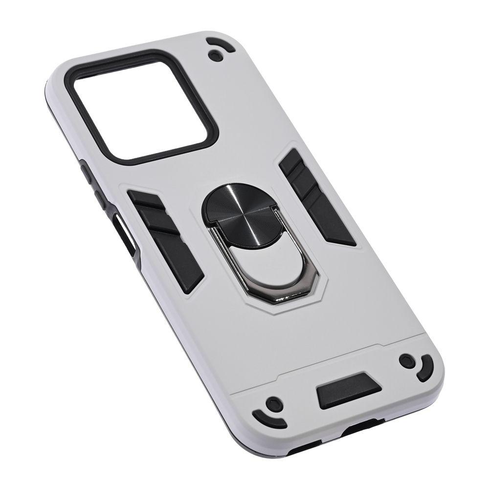 Maska za Honor X8b Hard Ring, Siva