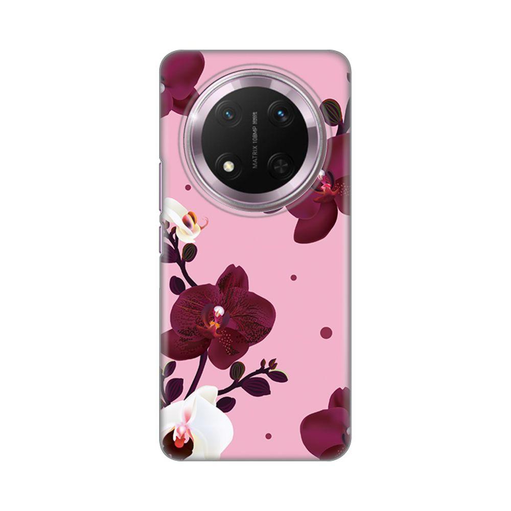 Silikonska maska za Honor Magic 7 Lite, Pink Orchid