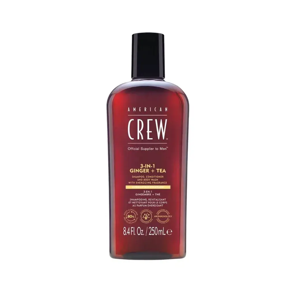 American Crew Šampon Energizing 3u1, 250 ml