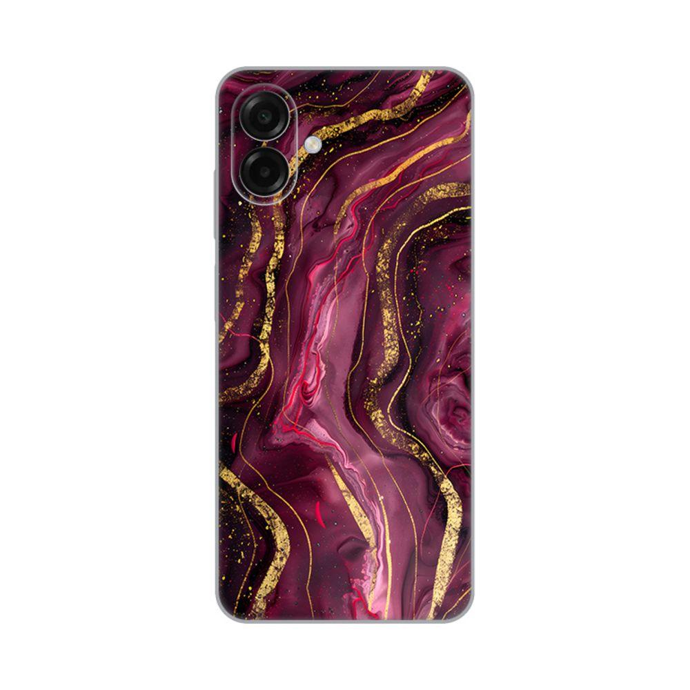 Silikonska maska za Samsung A075F Galaxy A07, Burgundy