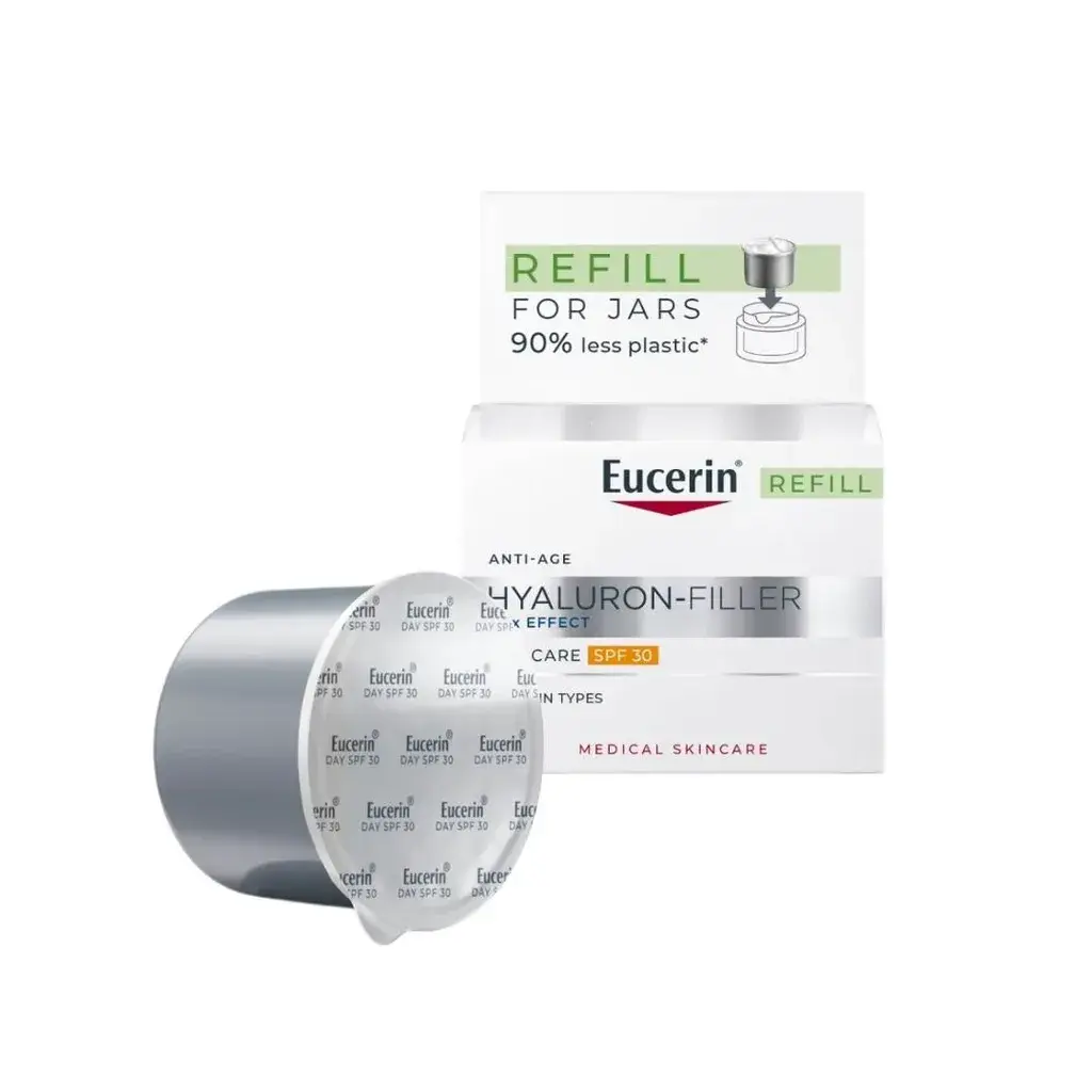 Eucerin Dnevna krema Hyaluron-Filler SPF30 Refill, 50 ml