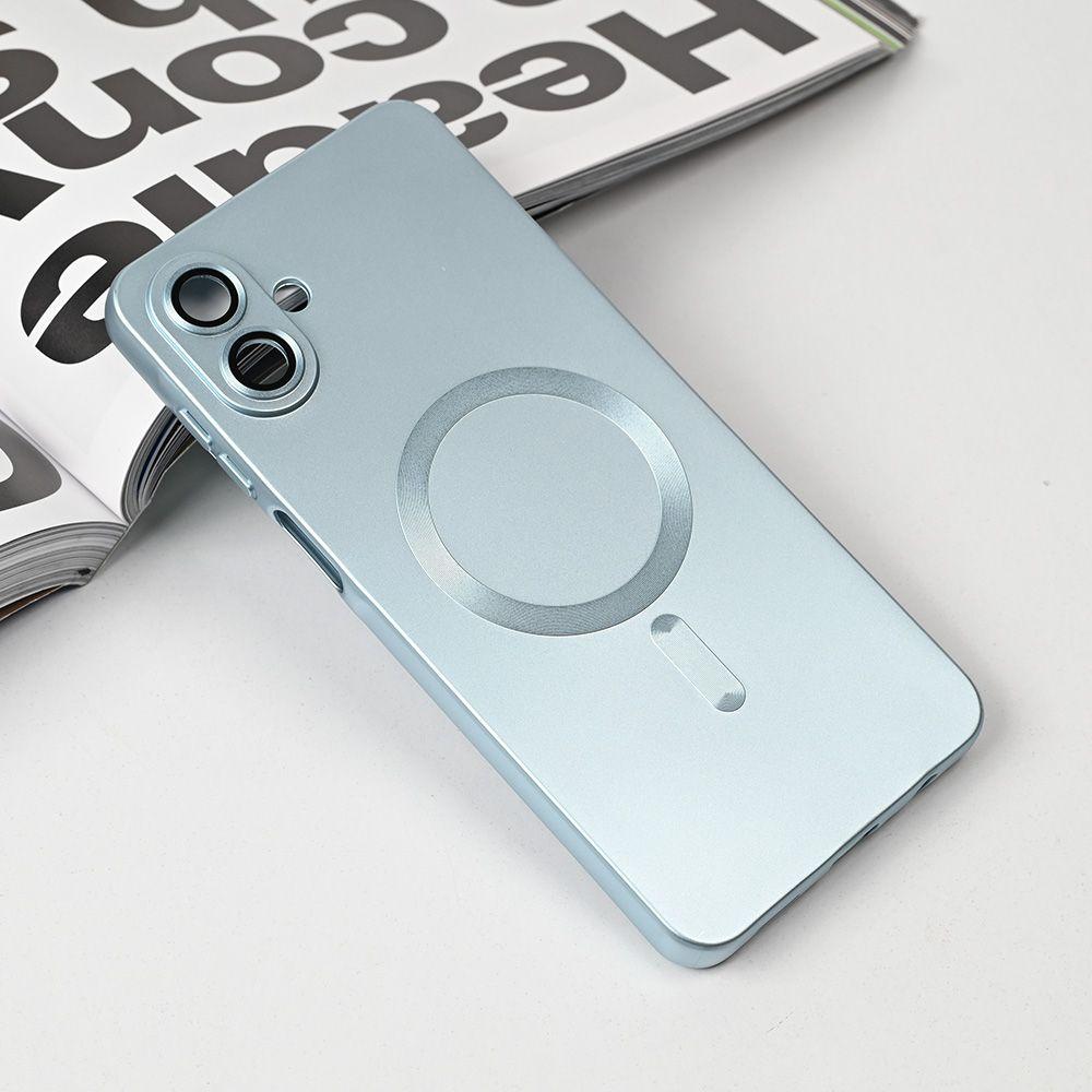 Maska za Samsung A075F Galaxy A07 Magsafe Chrome, Plava