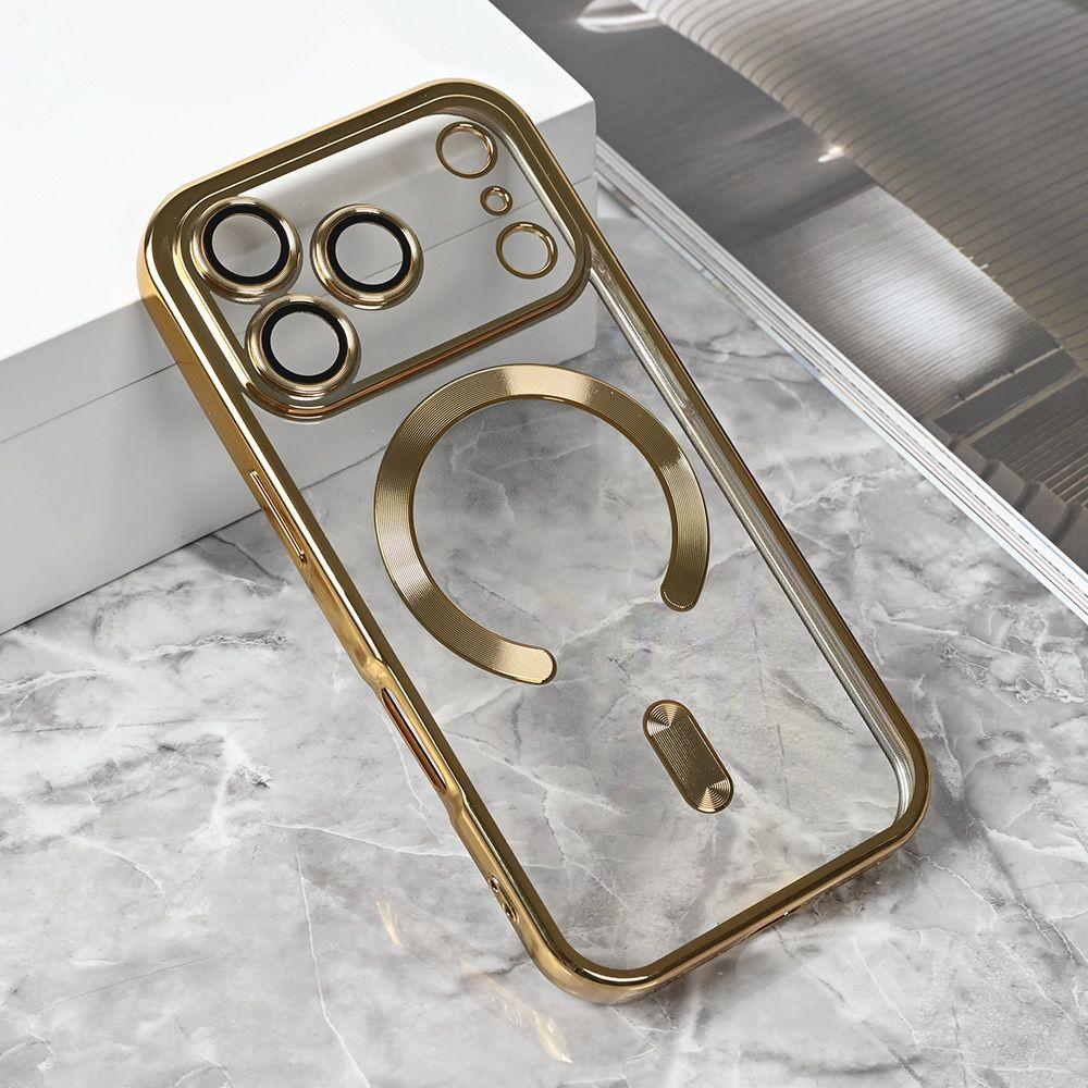 Maska za iPhone 17 Pro 6.3 Magsafe Lux, Zlatne boje