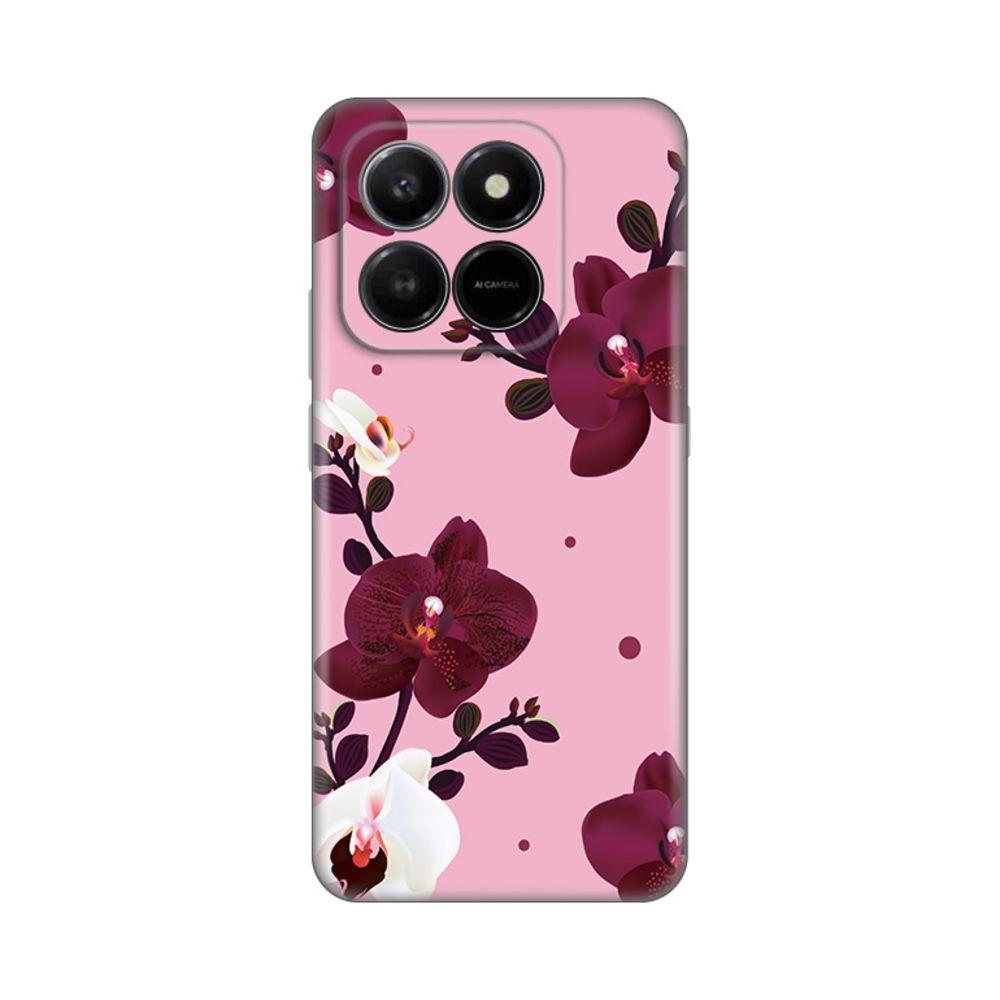 Silikonska maska za Honor X7d 4G/400 Smart 5G, Roze Orchid