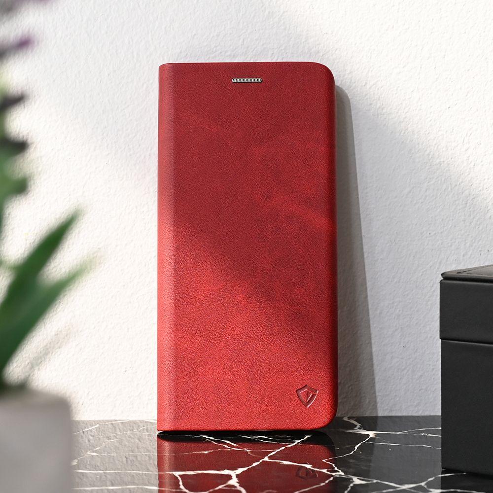 Teracell Maska za Xiaomi Redmi 14C/Redmi A4 Teracell Elegant Flip, Crvena