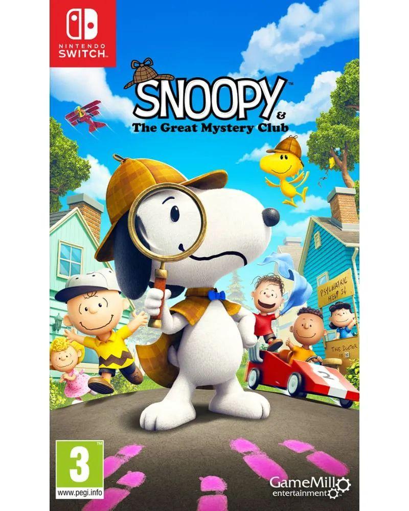 GameMill Entertainment Switch Game Snoopy & The Great Mystery Club