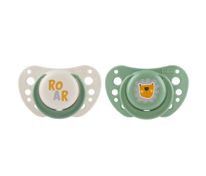 Chicco Laža Physio Air, Noćna, Silikon, 2 - 6 m, 2 komada, Zelena