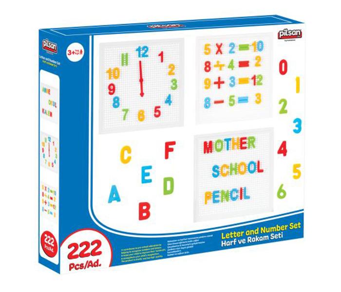 Pilsan set slova i broјeva Pilsan 222 dela