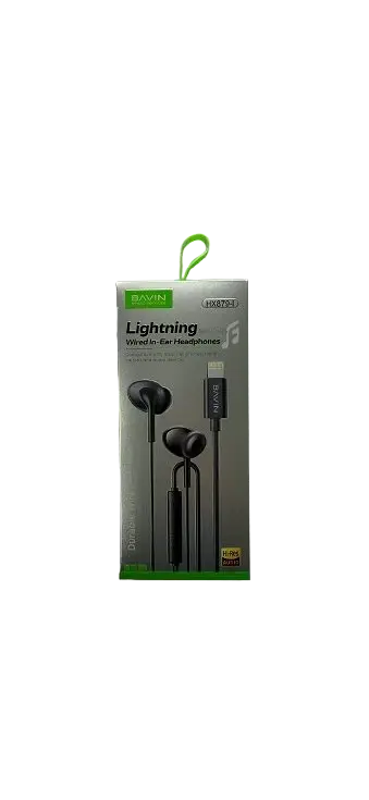 Bavin Slušalice HX879, Lightning, Crne