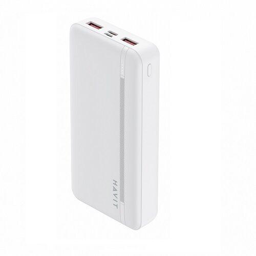 Havit Eksterna baterija PB92, 20000mAh, PD 20W, Bela