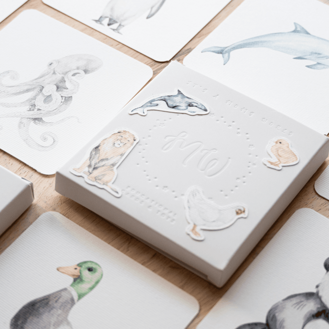 It's a moms world Set Edukativnih kartica za decu, 40 komada