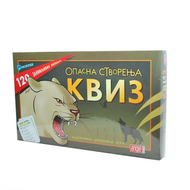 Printex Društvena igra Opasna stvorenja kviz