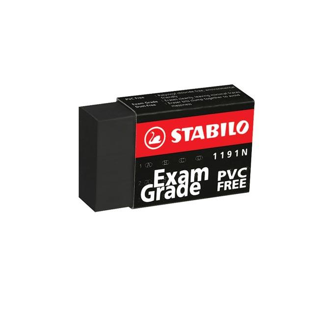 Stabilo Gumica za brisanje Exam 1191, Crna