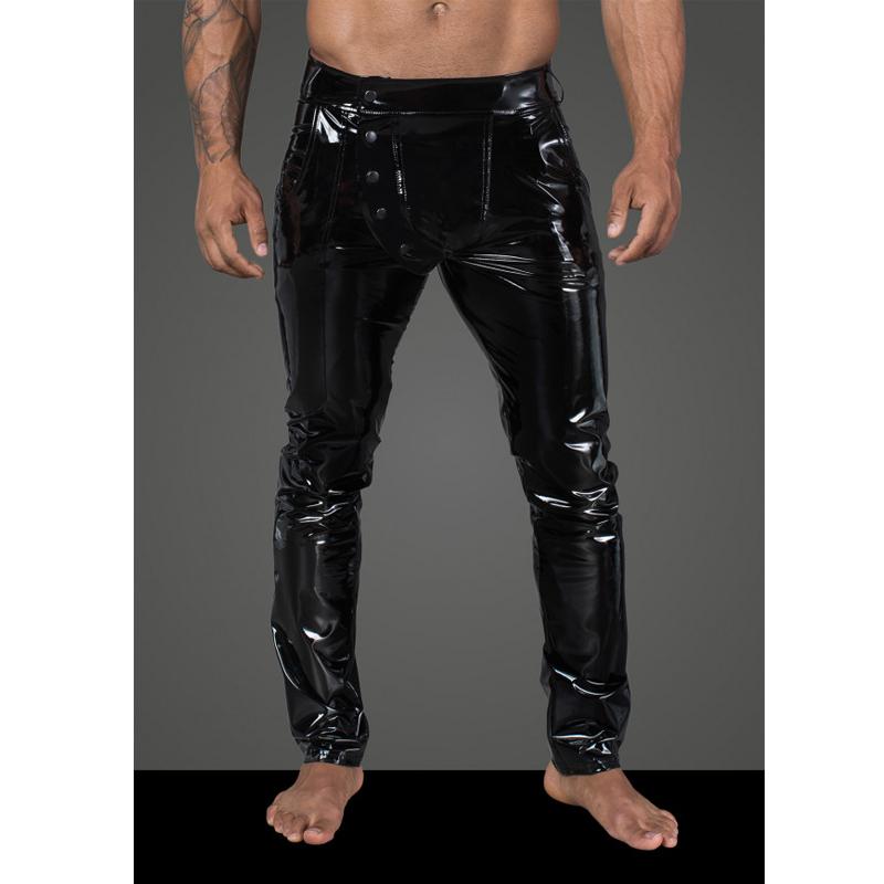 Noir Handmade Muške seksi pantalone, Crne