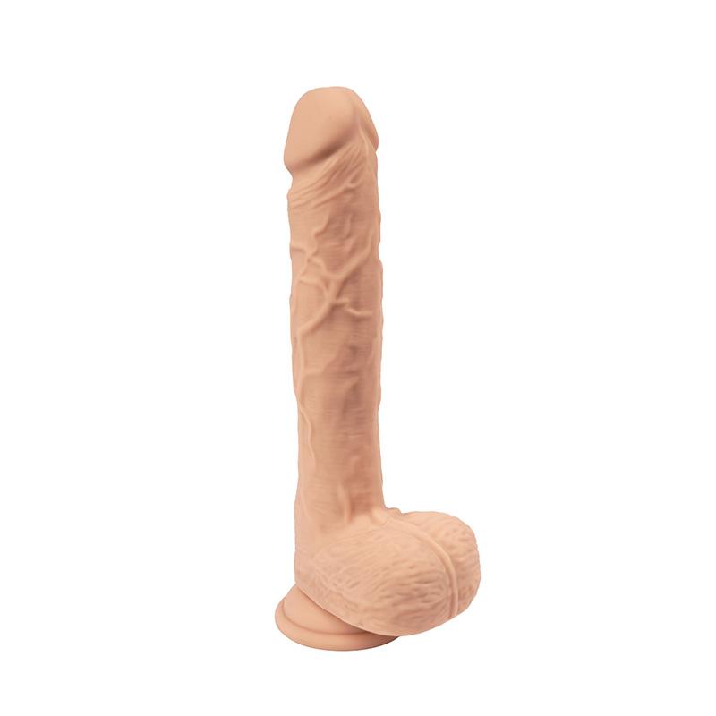Fantasy Dildo Zeus, Vibrirajući, 21cm, Boja kože