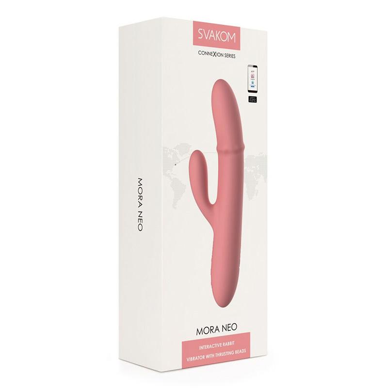 Svakom Vibrator zeka Mora Neo, 19.5cm, Roze