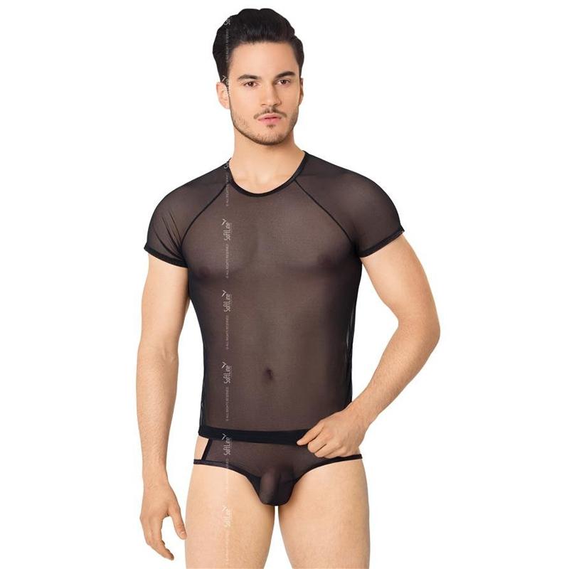 Muški seksi komplet 4607, Crni