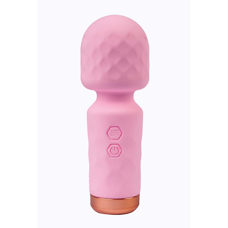 Fantasy Vibrator za klitoris Mini Wand Eros, 11.5cm, Roze