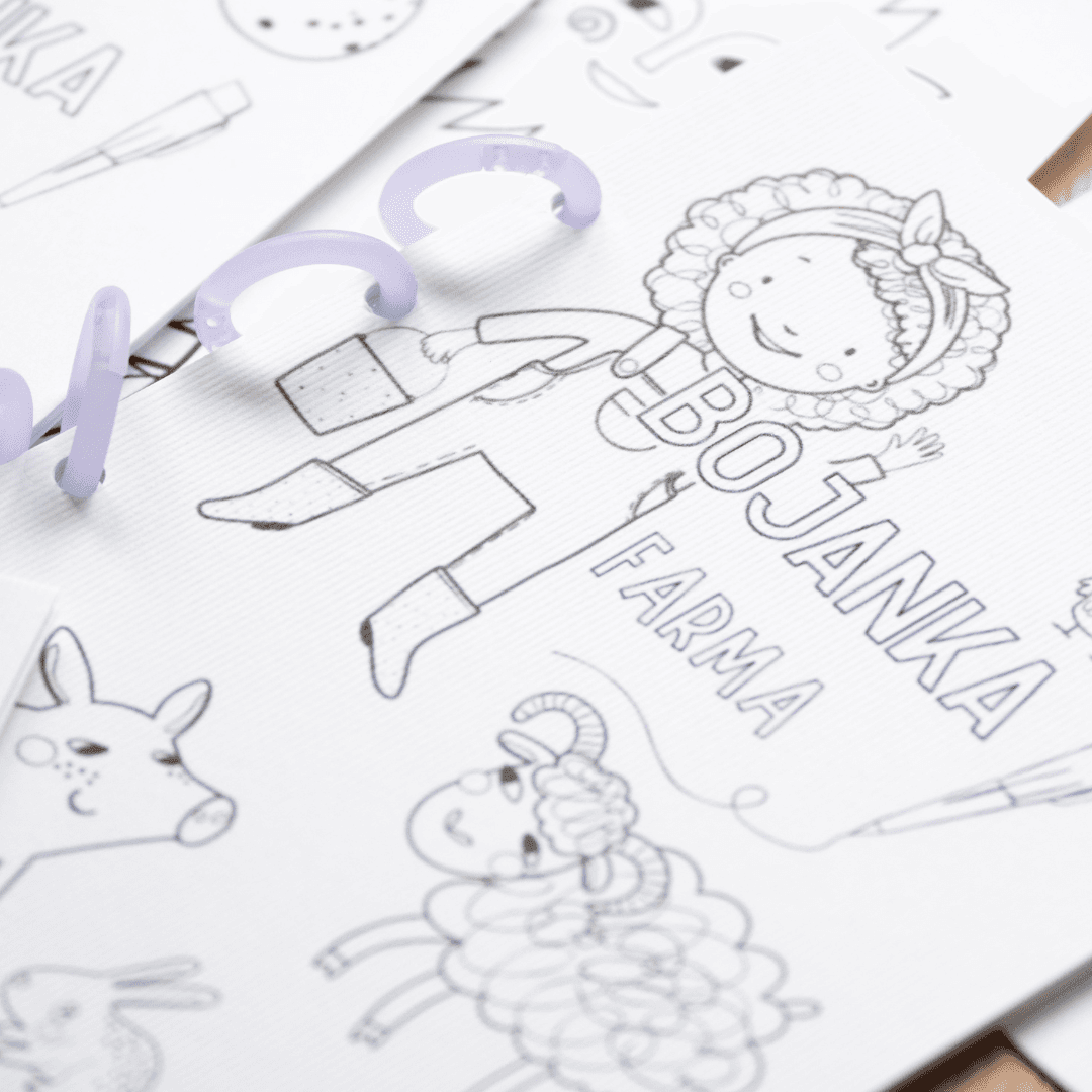 It's a moms world Bojanka za decu Farma