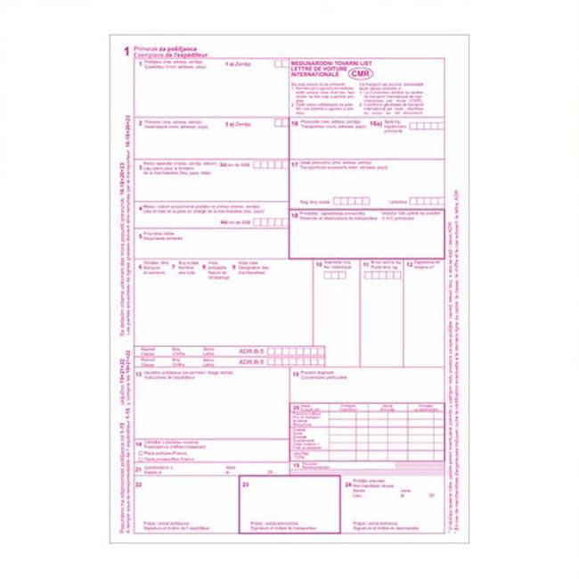 Obrazac CMR