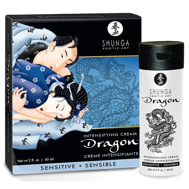 Shunga Krema za povećanje osetljivosti penisa Dragon Intensifying, 60ml